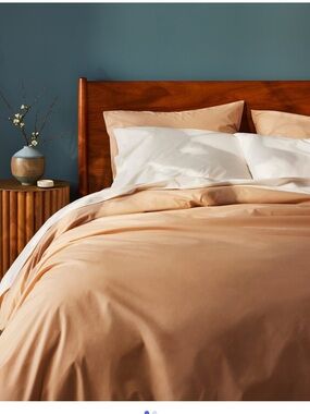 Brooklinen Clasdic percale
Ginger Duvet queen